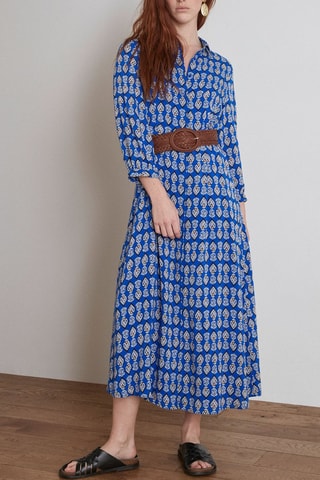 Vestido camisero - Azul