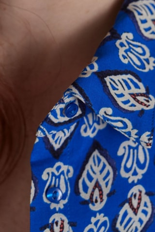 Vestido camisero - Azul