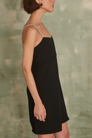Vestido recto - Negro