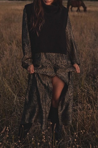 Vestido camisero - Caqui