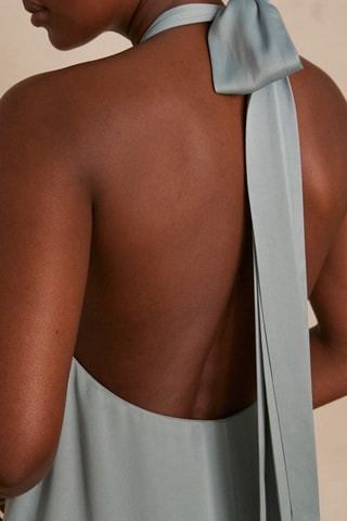 Vestido largo - Verde esmeralda