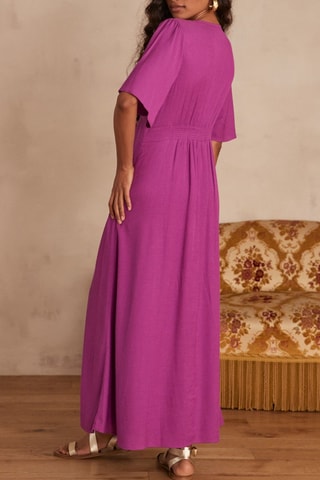 Vestido recto - Violeta