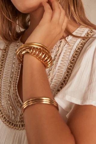 Vestido estilo patinadora - Branco