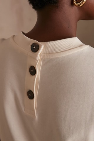 Vestido recto - Crudo