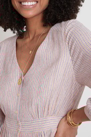 Vestido camisero - Rosa