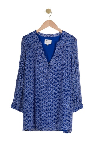 Vestido recto - Azul marino