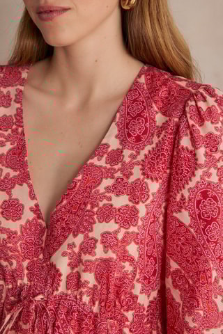 Robe droite - Fuchsia