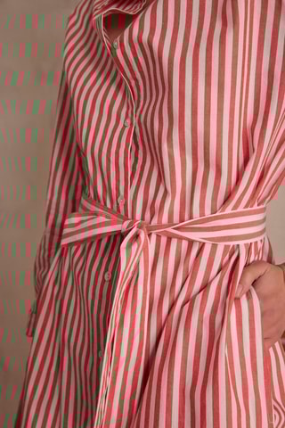 Vestido-camisa - Vermelho