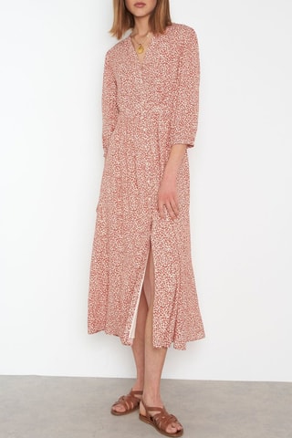 Vestido camisero - Rojo