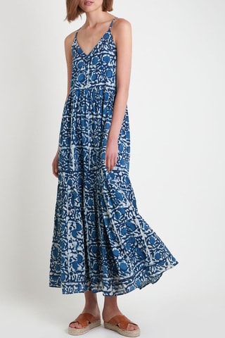 Vestido largo - Índigo