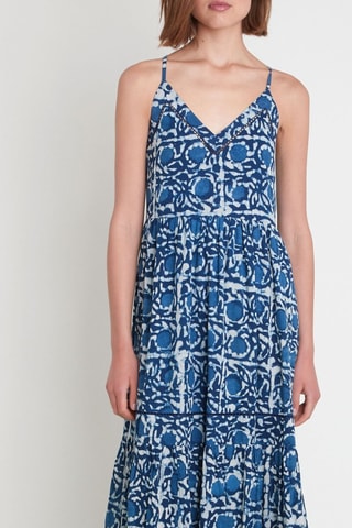 Vestido largo - Índigo