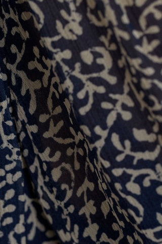 Vestido midi - Azul-noite