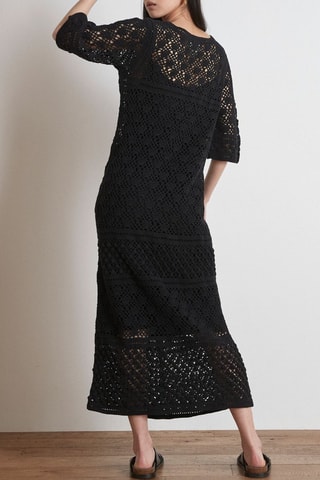 Abito taglio dritto - Nero