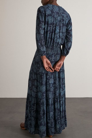 Vestido-camisa - Azul-marinho