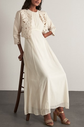 Vestido comprido - Cru