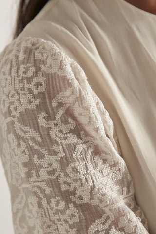 Vestido comprido - Cru