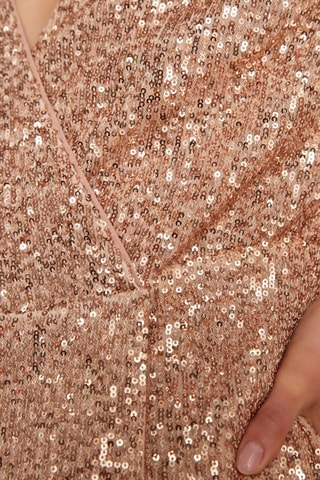 Vestido recto - Dorado