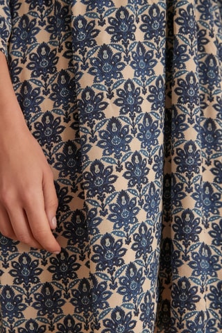 Vestido trapecio - Azul