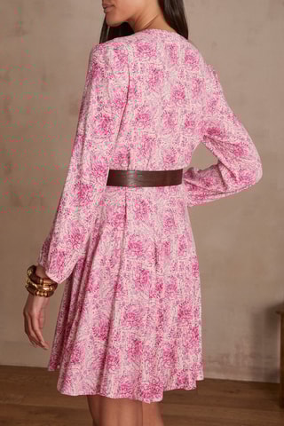 Vestido-camisa - Rosa