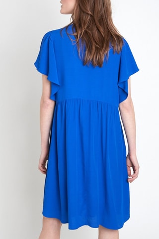 Vestido trapecio - Azul rey