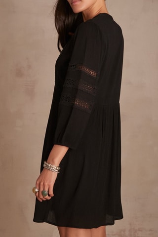 Vestido trapecio - Negro