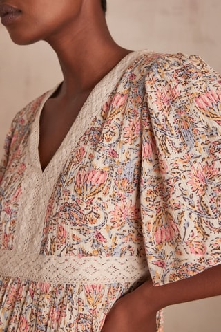 Vestido recto - Rosa