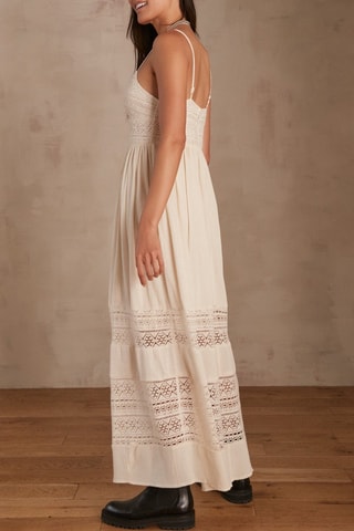 Vestido largo - Crudo