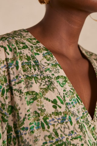 Vestido direito - Verde-escuro