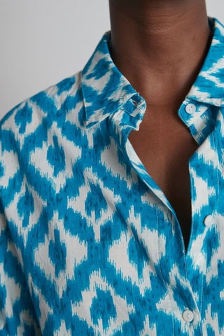 Vestido camisero Goberte - Turquesa