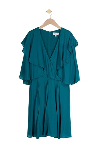 Vestido evasé Nina Índigo