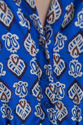 Vestido evasé Garola - Azul - Maison 123