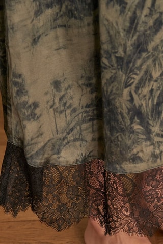 Vestido comprido - Caqui