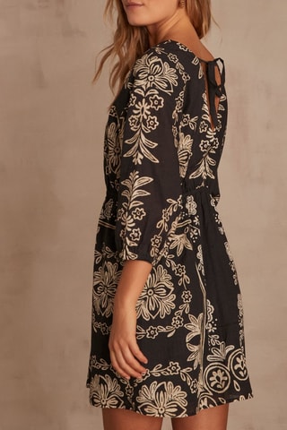 Vestido estilo patinadora - Preto