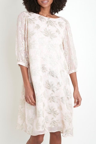 Vestido recto - Rosa empolvado