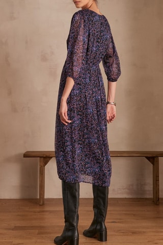 Vestido estilo patinadora - Violeta