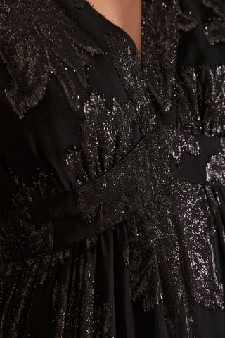 Vestido midi - Negro