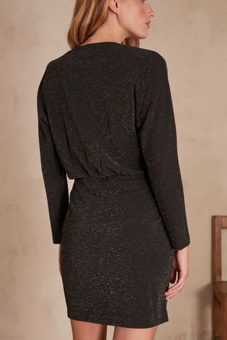 Vestido recto - Negro