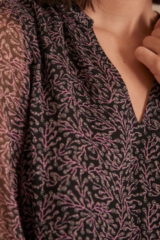 Vestido estilo patinadora - Bordô