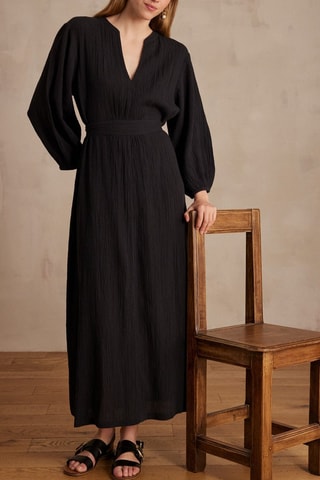 Vestido largo - Negro