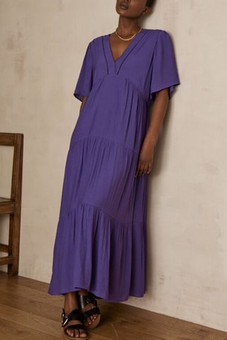 Vestido largo - Violeta