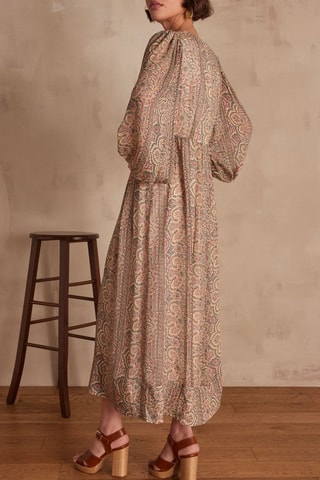 Vestido largo - Beige