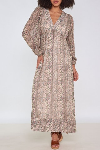 Vestido largo - Beige