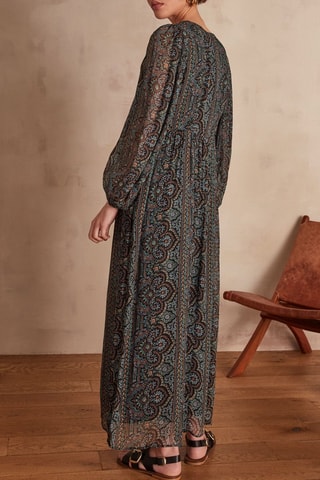 Vestido comprido - Preto