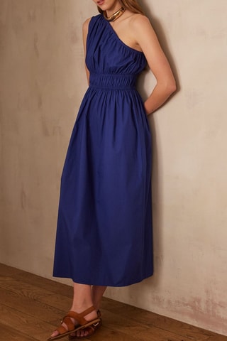 Vestido asimétrico - Azul rey