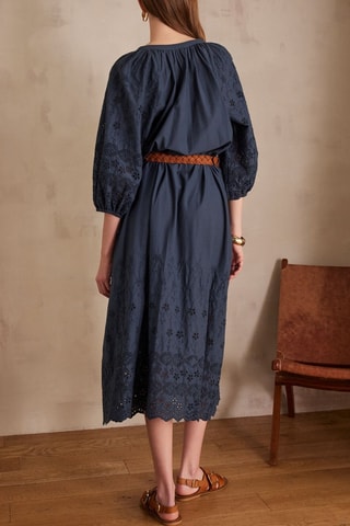 Vestido midi - Antracita