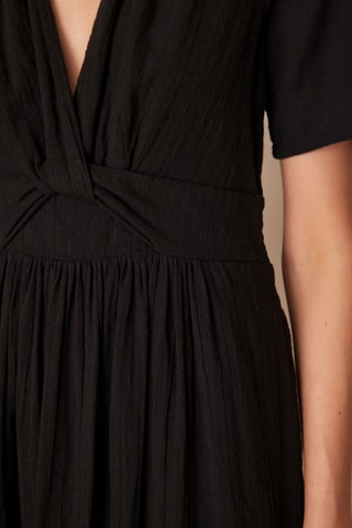 Vestido midi - Negro