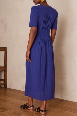 Vestido midi - Azul rey