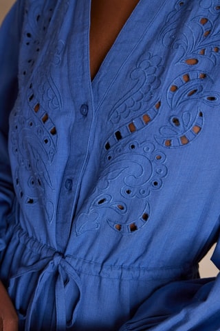 Vestido camisero - Azul