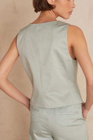 Chaleco de traje - Verde esmeralda