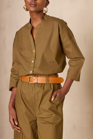 Camisa - Verde-azeitona